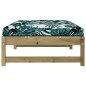 vidaXL Gartenhocker 120x80 cm Kiefernholz Imprägniert vidaXL Gartenhocker 120x80 cm Kiefernholz Imprägniert