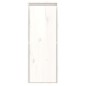 vidaXL Wandschrank Weiß 30x30x80 cm Massivholz Kiefer vidaXL Wandschrank Weiß 30x30x80 cm Massivholz Kiefer