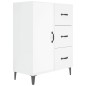 vidaXL Sideboard Hochglanz-Weiß 69,5x34x90 cm Holzwerkstoff vidaXL Sideboard Hochglanz-Weiß 69,5x34x90 cm Holzwerkstoff