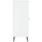 vidaXL Sideboard Hochglanz-Weiß 69,5x34x90 cm Holzwerkstoff vidaXL Sideboard Hochglanz-Weiß 69,5x34x90 cm Holzwerkstoff