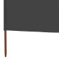 vidaXL 6-teiliges Windschutzgewebe 800 x 80 cm Grau vidaXL 6-teiliges Windschutzgewebe 800 x 80 cm Grau