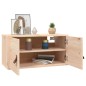 vidaXL Wandschrank 60x30x30 cm Massivholz Kiefer vidaXL Wandschrank 60x30x30 cm Massivholz Kiefer