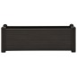vidaXL Garten-Hochbeet PP Anthrazit 100x43x35 cm vidaXL Garten-Hochbeet PP Anthrazit 100x43x35 cm