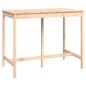 vidaXL Bartisch 140x80x110 cm Massivholz Kiefer vidaXL Bartisch 140x80x110 cm Massivholz Kiefer