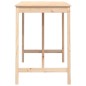 vidaXL Bartisch 140x80x110 cm Massivholz Kiefer vidaXL Bartisch 140x80x110 cm Massivholz Kiefer