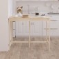 vidaXL Bartisch 140x80x110 cm Massivholz Kiefer vidaXL Bartisch 140x80x110 cm Massivholz Kiefer