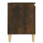 vidaXL TV-Schrank mit Massivholz-Beinen Räuchereiche 103,5x35x50 cm vidaXL TV-Schrank mit Massivholz-Beinen Räuchereiche 103,5x35x50 cm