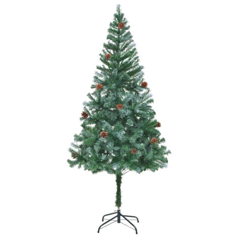 vidaXL Künstlicher Weihnachtsbaum mit Tannenzapfen 180 cm vidaXL Künstlicher Weihnachtsbaum mit Tannenzapfen 180 cm
