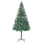 vidaXL Künstlicher Weihnachtsbaum mit Tannenzapfen 180 cm vidaXL Künstlicher Weihnachtsbaum mit Tannenzapfen 180 cm