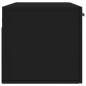 vidaXL Wandschrank Schwarz 100x36,5x35 cm Holzwerkstoff vidaXL Wandschrank Schwarz 100x36,5x35 cm Holzwerkstoff