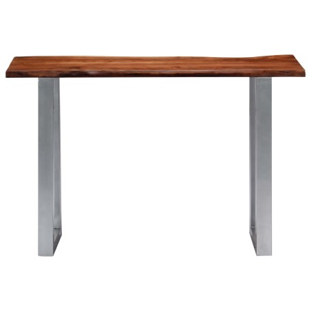 vidaXL Konsolentisch 115 x 35 x 76 cm Massivholz Akazie und Eisen
