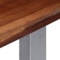 vidaXL Konsolentisch 115 x 35 x 76 cm Massivholz Akazie und Eisen vidaXL Konsolentisch 115 x 35 x 76 cm Massivholz Akazie und Eisen