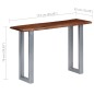 vidaXL Konsolentisch 115 x 35 x 76 cm Massivholz Akazie und Eisen vidaXL Konsolentisch 115 x 35 x 76 cm Massivholz Akazie und Eisen