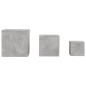 vidaXL Beistelltische 3-tlg. Betongrau Holzwerkstoff vidaXL Beistelltische 3-tlg. Betongrau Holzwerkstoff