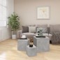 vidaXL Beistelltische 3-tlg. Betongrau Holzwerkstoff vidaXL Beistelltische 3-tlg. Betongrau Holzwerkstoff