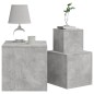 vidaXL Beistelltische 3-tlg. Betongrau Holzwerkstoff vidaXL Beistelltische 3-tlg. Betongrau Holzwerkstoff
