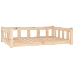 vidaXL Hundebett 105,5x75,5x28 cm Massivholz Kiefer
