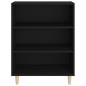 vidaXL Sideboard Schwarz 69,5x32,5x90 cm Holzwerkstoff vidaXL Sideboard Schwarz 69,5x32,5x90 cm Holzwerkstoff