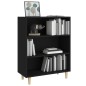vidaXL Sideboard Schwarz 69,5x32,5x90 cm Holzwerkstoff vidaXL Sideboard Schwarz 69,5x32,5x90 cm Holzwerkstoff