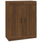 vidaXL Hängeschrank Braun Eichen-Optik 69,5x32,5x90 cm vidaXL Hängeschrank Braun Eichen-Optik 69,5x32,5x90 cm