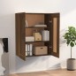 vidaXL Hängeschrank Braun Eichen-Optik 69,5x32,5x90 cm vidaXL Hängeschrank Braun Eichen-Optik 69,5x32,5x90 cm
