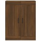 vidaXL Hängeschrank Braun Eichen-Optik 69,5x32,5x90 cm vidaXL Hängeschrank Braun Eichen-Optik 69,5x32,5x90 cm