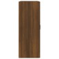 vidaXL Hängeschrank Braun Eichen-Optik 69,5x32,5x90 cm vidaXL Hängeschrank Braun Eichen-Optik 69,5x32,5x90 cm