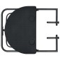 vidaXL Balkonhängetisch Schwarz 60x64x83,5 cm Kunststoff Rattanoptik vidaXL Balkonhängetisch Schwarz 60x64x83,5 cm Kunststoff Rattanoptik
