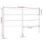 vidaXL Kopfteil Weiß 126x4x100 cm Massivholz Kiefer vidaXL Kopfteil Weiß 126x4x100 cm Massivholz Kiefer
