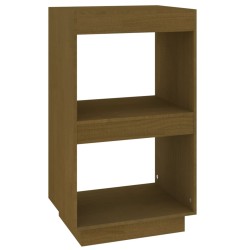 vidaXL Bücherregal Honigbraun 40x35x71 cm Massivholz Kiefer