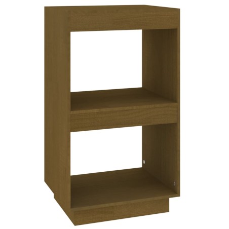 vidaXL Bücherregal Honigbraun 40x35x71 cm Massivholz Kiefer