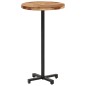 vidaXL Bartisch Rund Ø60x110 cm Akazie Massivholz vidaXL Bartisch Rund Ø60x110 cm Akazie Massivholz