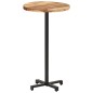 vidaXL Bartisch Rund Ø60x110 cm Akazie Massivholz vidaXL Bartisch Rund Ø60x110 cm Akazie Massivholz