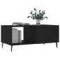 vidaXL Couchtisch Schwarz 90x50x40 cm Holzwerkstoff vidaXL Couchtisch Schwarz 90x50x40 cm Holzwerkstoff