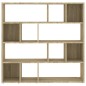 vidaXL Bücherregal/Raumteiler Sonoma-Eiche 105x24x102 cm vidaXL Bücherregal/Raumteiler Sonoma-Eiche 105x24x102 cm