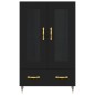 vidaXL Highboard Schwarz 69,5x31x115 cm Holzwerkstoff vidaXL Highboard Schwarz 69,5x31x115 cm Holzwerkstoff