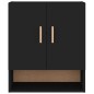 vidaXL Wandschrank Schwarz 60x31x70 cm Holzwerkstoff vidaXL Wandschrank Schwarz 60x31x70 cm Holzwerkstoff