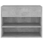 vidaXL Schuhbank Betongrau 60x30x45 cm Holzwerkstoff vidaXL Schuhbank Betongrau 60x30x45 cm Holzwerkstoff