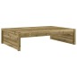 vidaXL Gartenhocker 120x80 cm Kiefernholz Imprägniert vidaXL Gartenhocker 120x80 cm Kiefernholz Imprägniert