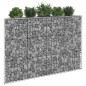 vidaXL Gabionen-Hochbeet Trapezform Verzinkter Stahl 150x20x100 cm vidaXL Gabionen-Hochbeet Trapezform Verzinkter Stahl 150x20x100 cm