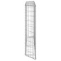 vidaXL Gabionen-Hochbeet Trapezform Verzinkter Stahl 150x20x100 cm vidaXL Gabionen-Hochbeet Trapezform Verzinkter Stahl 150x20x100 cm