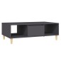 vidaXL Couchtisch Grau 103,5x60x35 cm Holzwerkstoff vidaXL Couchtisch Grau 103,5x60x35 cm Holzwerkstoff