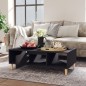 vidaXL Couchtisch Grau 103,5x60x35 cm Holzwerkstoff vidaXL Couchtisch Grau 103,5x60x35 cm Holzwerkstoff