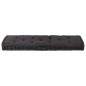 vidaXL Palettenkissen Baumwolle 120×40×7 cm Schwarz vidaXL Palettenkissen Baumwolle 120×40×7 cm Schwarz