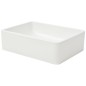 vidaXL Waschbecken Keramik Weiß 41 x 30 x 12 cm vidaXL Waschbecken Keramik Weiß 41 x 30 x 12 cm
