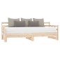 vidaXL Tagesbett Ausziehbar Massivholz Kiefer 2x(90x200) cm vidaXL Tagesbett Ausziehbar Massivholz Kiefer 2x(90x200) cm