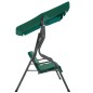 vidaXL Hollywoodschaukel Grün 170×110×153 cm Stoff vidaXL Hollywoodschaukel Grün 170×110×153 cm Stoff