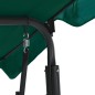vidaXL Hollywoodschaukel Grün 170×110×153 cm Stoff vidaXL Hollywoodschaukel Grün 170×110×153 cm Stoff