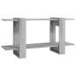 vidaXL Bücherregal Grau Sonoma 100x30x51 cm Holzwerkstoff vidaXL Bücherregal Grau Sonoma 100x30x51 cm Holzwerkstoff