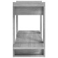 vidaXL Bücherregal Grau Sonoma 100x30x51 cm Holzwerkstoff vidaXL Bücherregal Grau Sonoma 100x30x51 cm Holzwerkstoff